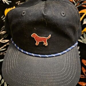 Simply Southern Blue Rope Cap with Red Embroidery